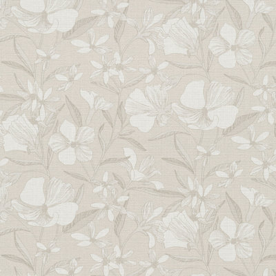 Papier peint floral