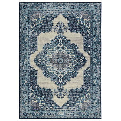 Tapis oriental saphir touffeté Destiney