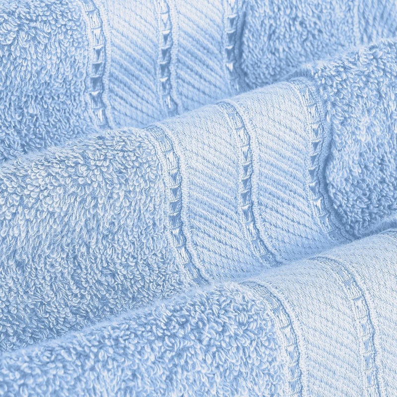 Modern Threads 4-Pack SpunLoft™ Bath Sheet Set, Blue
