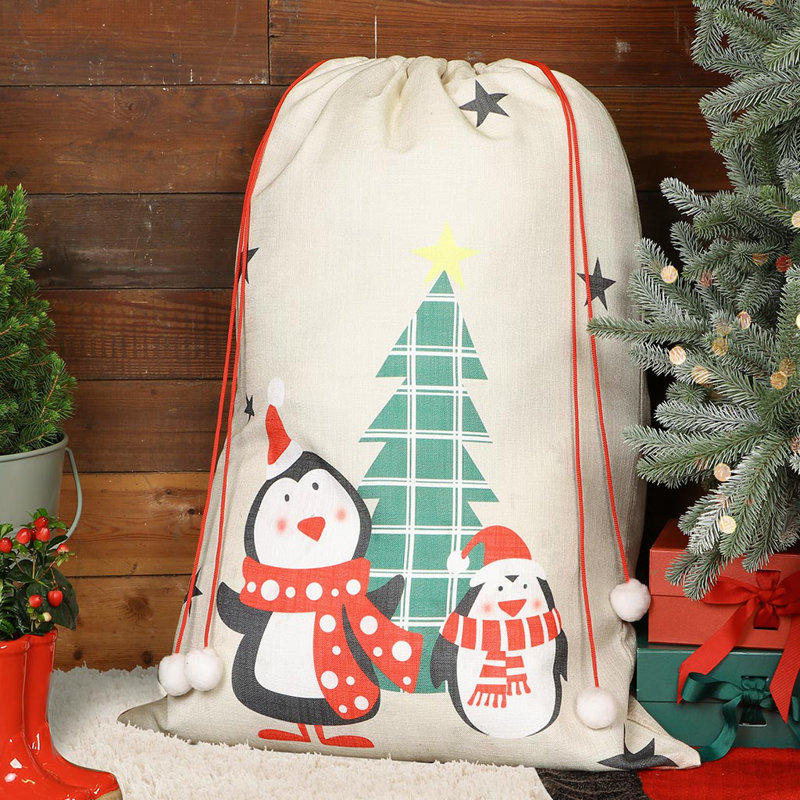 Giant Penguins Children''s Christmas Sack
