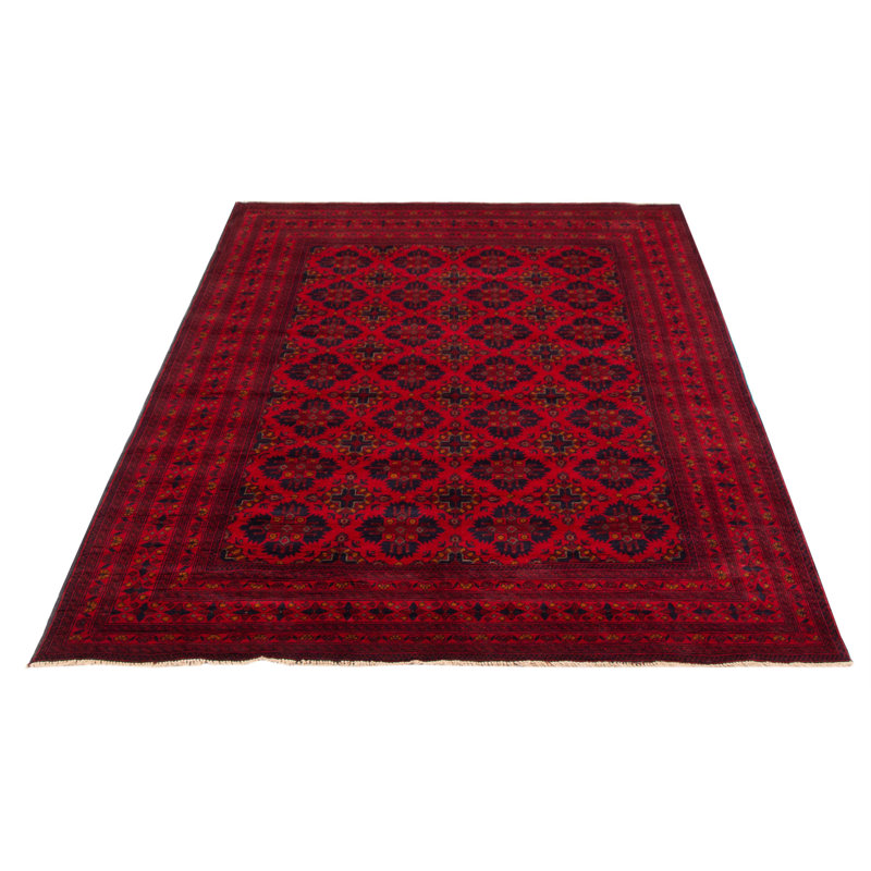 Tapis rouge Finest Esari 6 pi 9 po x 9 pi 7 po