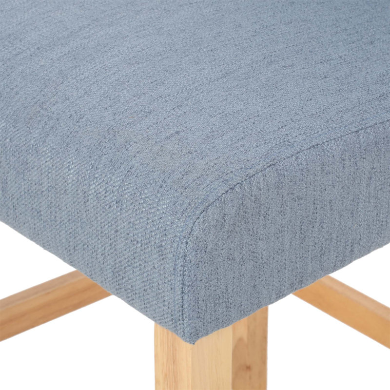 Ensemble de 2 tabourets de comptoir à oreilles capitonnés en tissu Vienna Vienna de 27 po, alliant style et confort pour les cuisines modernes
