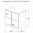 White High Gloss 2-drawer Nightstand
