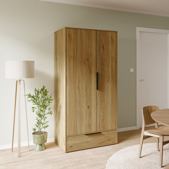 Tawanda 2 Door Wardrobe