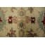 Tapis oriental classique à motif floral traditionnel Peshawar 6 x 9