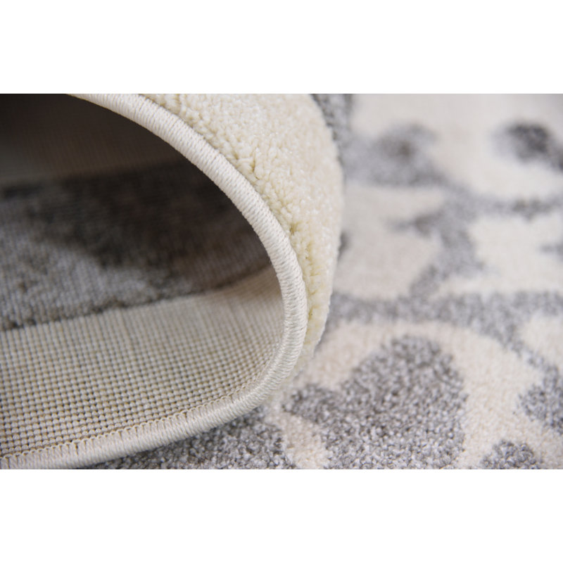 Tapis oriental ivoire Ade, Rectangle 3 pi 3 po x 5 pi 3 po