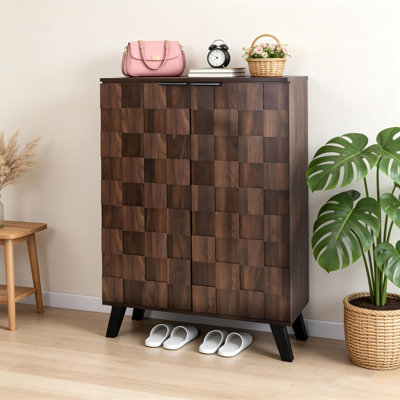 15 Pair Shoe Storage Cabinet