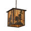 Luminaire suspendu carré 1 lumières Toomsboro