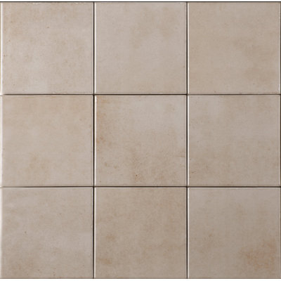 Carreau de porcelaine lustré 6x6 Shallow Bone