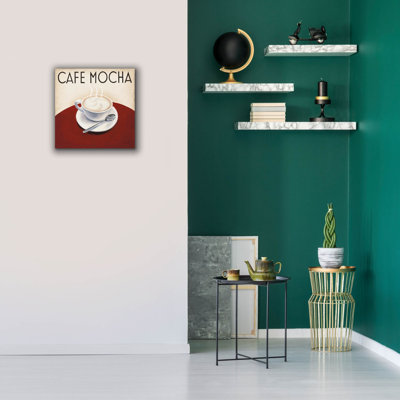 «Cafe Moderne V» par Marco Fabiano, art mural sur toile