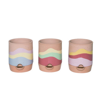  Medium Self Watering Planter Set of 3 Spring Home Decorations