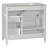 36-Inch Bathroom Vanity With Ceramic Sink Top, Solid Wood Frame And MDF Cabinet, Flip Drawer Design With Adjustable Shelf And Metal Handles, Freestanding Bathroom Storage Cabinet (Faucet Not Included)-1271729470