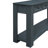 Solid Wood Console Table In Navy: And Stylish With Storage Rectangular Extra-282240189