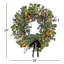 28'' Faux Pinecone Silk Wreath