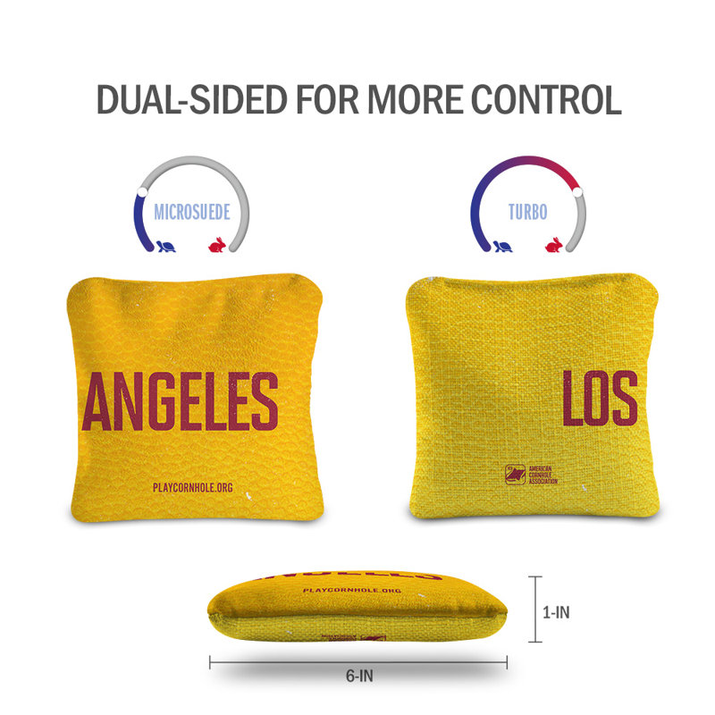 Sac de cornhole Los Angeles, Doré