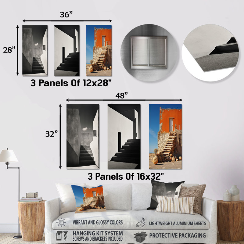 Pure Serenity Mimalisme, ensemble de 3 impressions de plantes, H 28 po x l 36 po