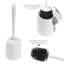 Bath Bliss Plastic Toilet Brush And Holder