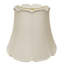 White Monay Shantung Silk Empire Lamp Shade-435273061-435273063