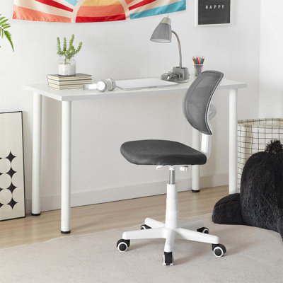  Chaise de bureau roulante avec dossier en filet