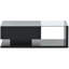 Table basse rectangulaire noire avec tiroir-818893029