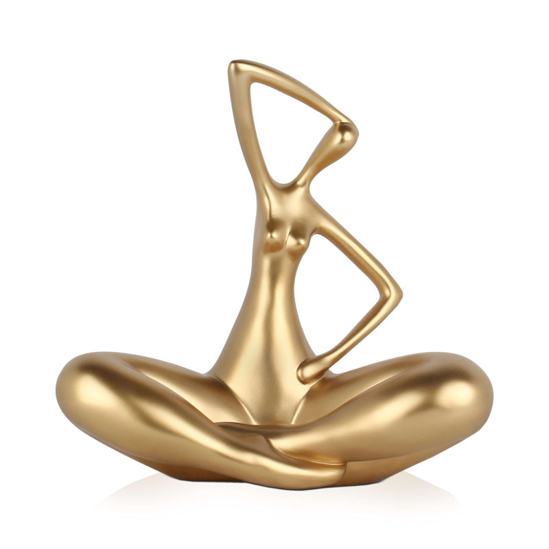 People Statue, Gold