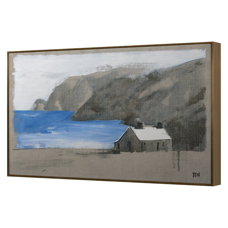 «Seaside 1» par PC Ngo - impression d'un cadre photo sur papier, H 24 po x l 36 po
