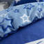Kids Star Pattern Duvet Cover Set Polycotton Bed Linen with Pillowcases Soft Breathable Quilt Cover Secure Button Closure Easy Care-1846531130-1846531128
