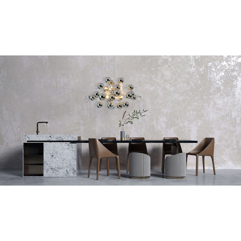 Gael 10 - Light Chandelier, Clear