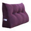 Lit à dossier assis en velours côtelé confortable, tête de lit, coussin de lecture, dossier triangulaire, compression-99222256-104469080