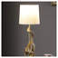 Lampe de table 24 '' Wildlife Old World Gold Capuchin