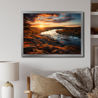 Paysage côtier du Delaware I sur toile