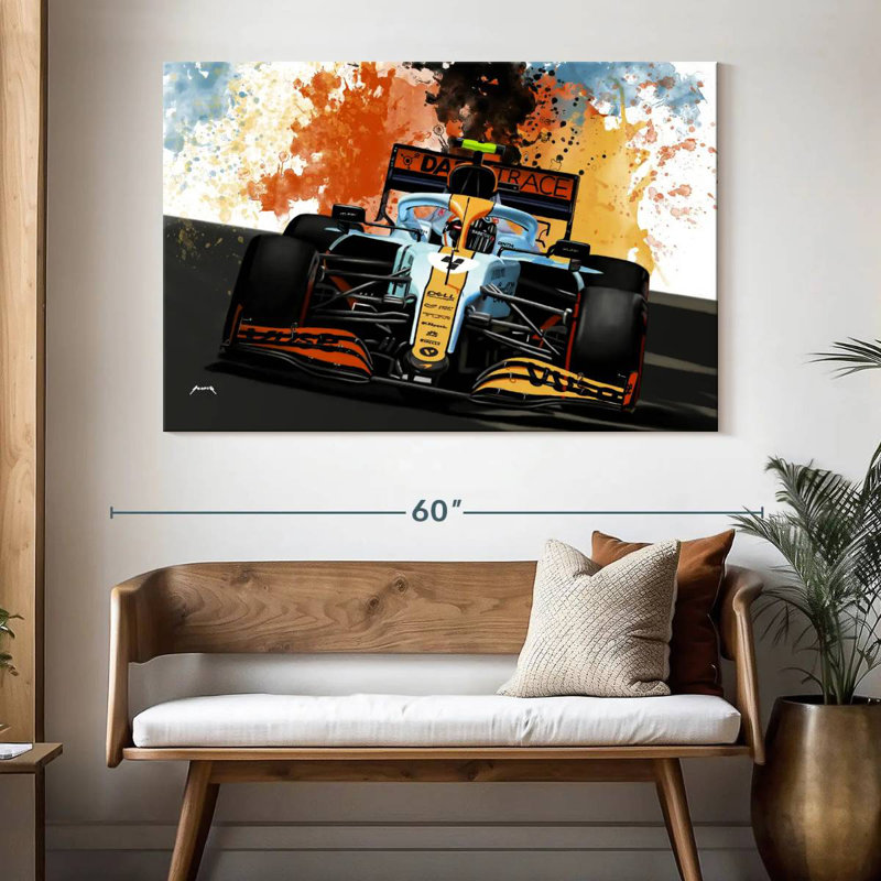 Mehar Lando Norris, 34" H x 51" W