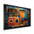 Black Single Picture Framed
