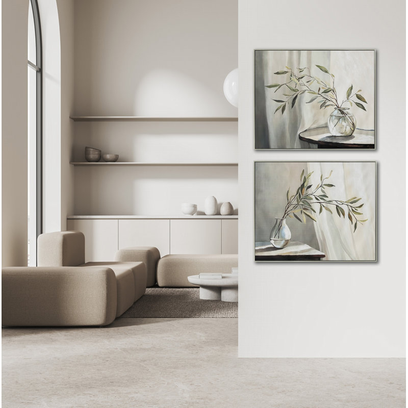 Art mural sur toile Verdant Stillness II