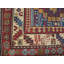 Light Blue Antique Caucasian Late 19th Century Tribal Wool Pile Shirvan Rug