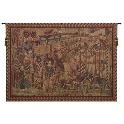 Zahara Loom Woven Cotton Blend Wall Hanging