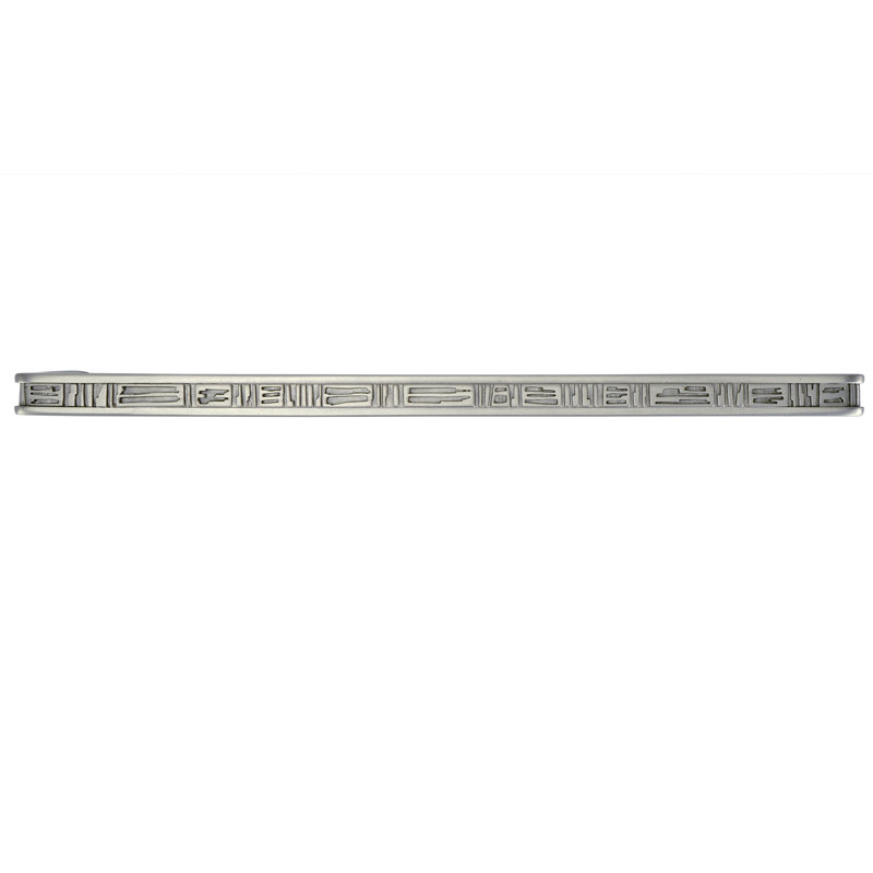AMSTERDAM PULL IN PLATE, 8", Satin Nickel