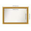 Townhouse Gold Non-Beveled Bathroom Wall Mirror-1016737322