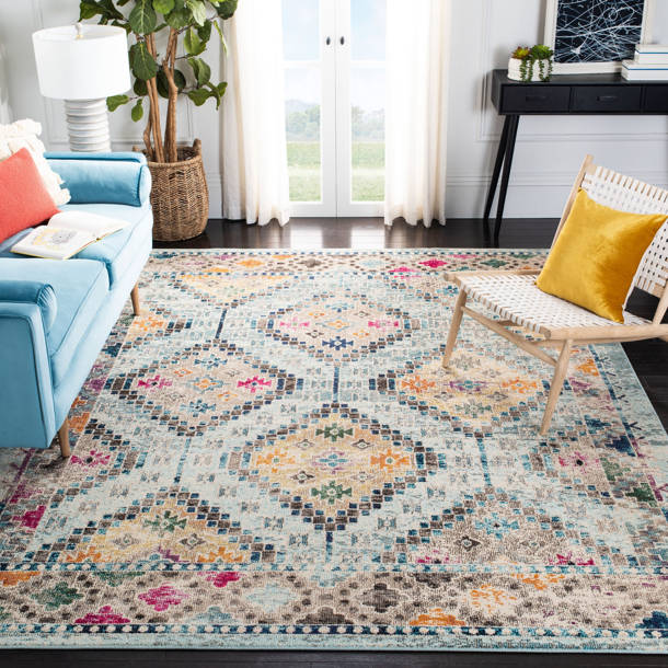 Langley Street Felty Abstract Rug & Reviews | Wayfair