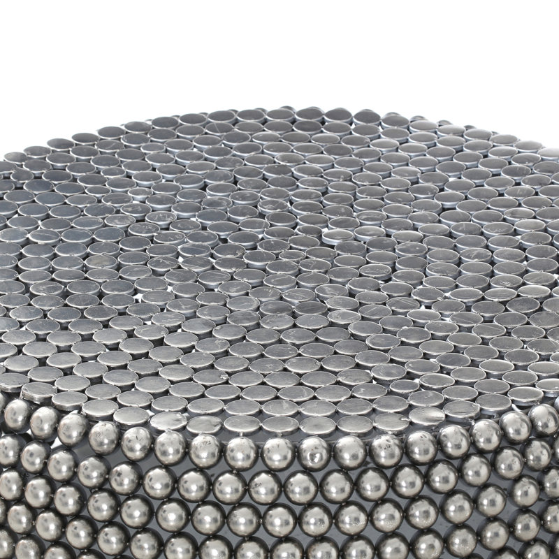 Diodorus Solid Coffee Table, Silver