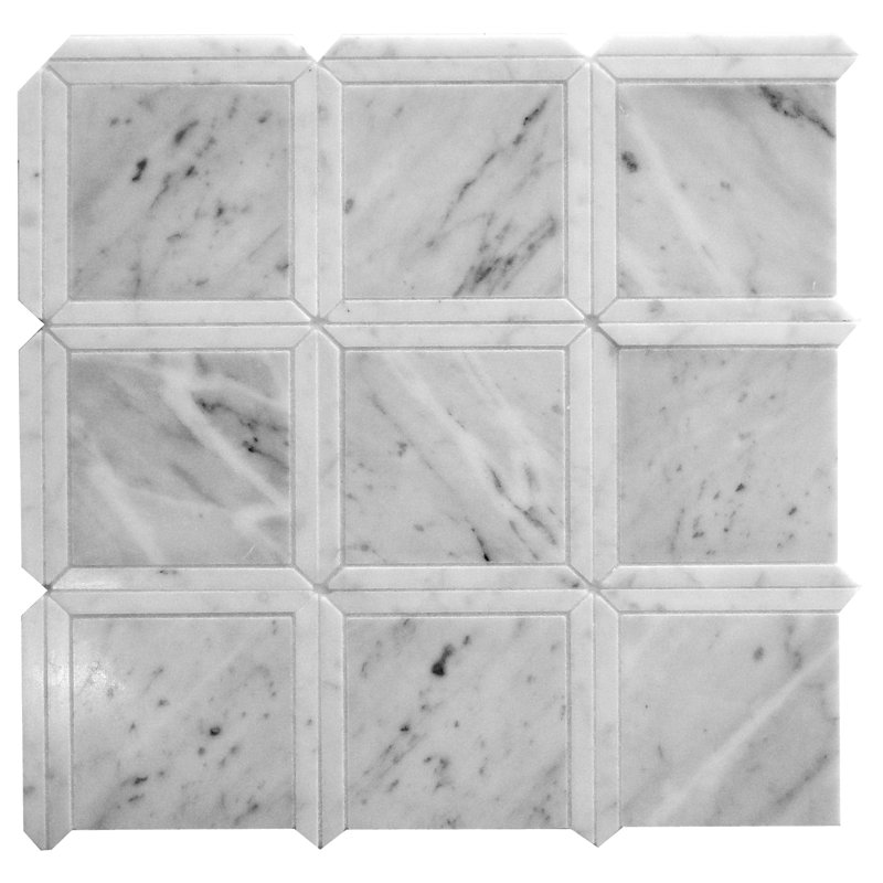 12" x 12" Stone Look Mosaic Wall & Floor Tile
