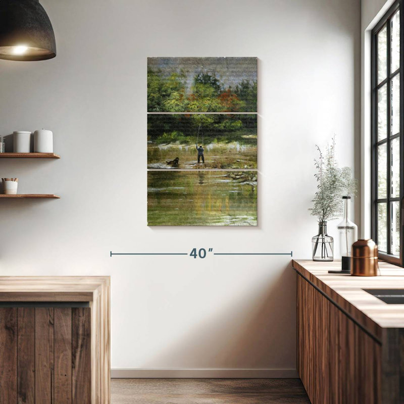 Senne Fly Fishing, 38" H x 24" W