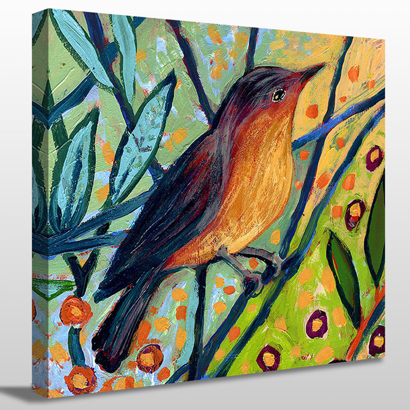 " Bird II " by Jennifer Lommers, 36" H x 36" W x 1.5" D