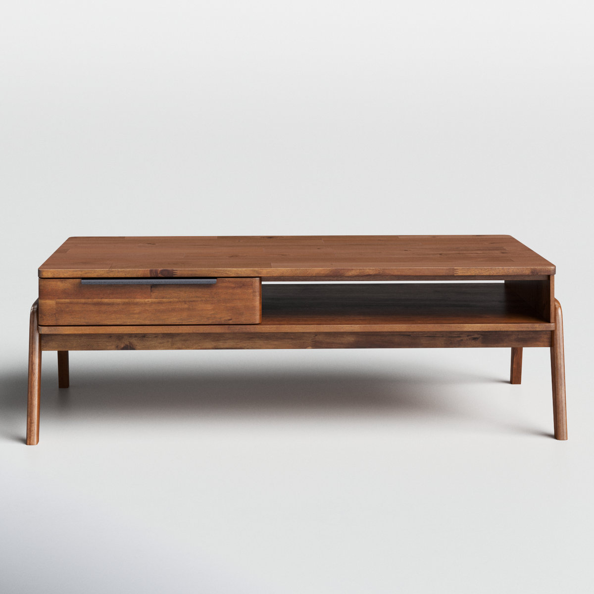 Lito Solid Wood Coffee Table with Storage | Stylish & Functional