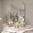 Leeron Oversized Arch Solid Wood Floor Mirror with Stand-957263414-957263418