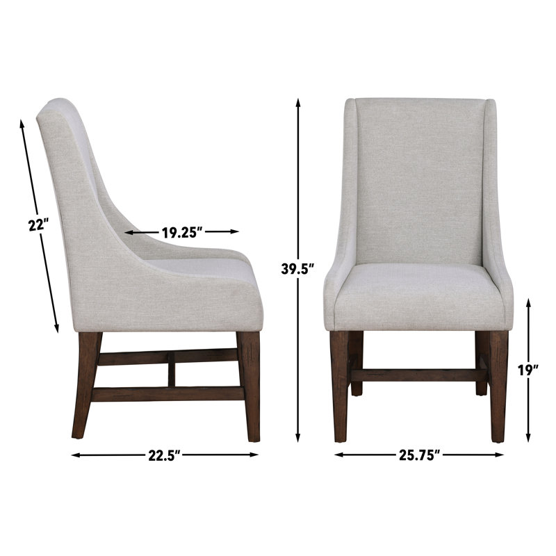 Chaise avec accoudoirs Demone