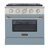 Pro-Style 30 in. 4.2 cu. ft. 4-Burner Freestanding Gas Range with Convection Oven-94094669-50147959