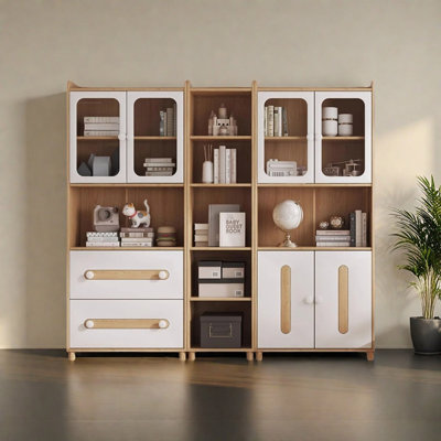 Bibliothèque de rangement style français
