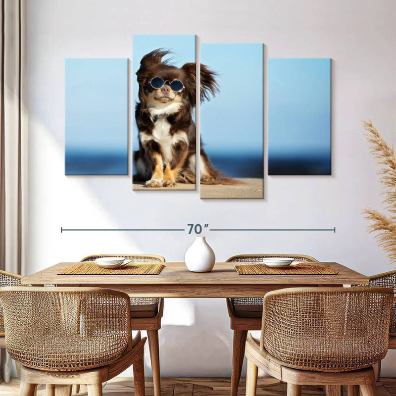Brampt Cool Chihuahua, 42" H x 68" W