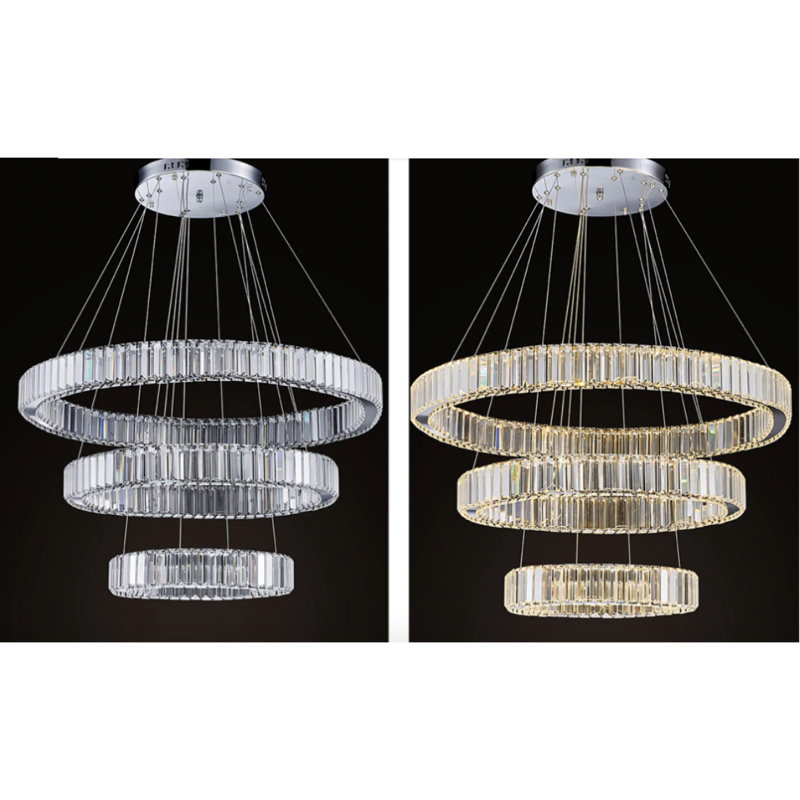 Randall 18 - Light Crystal LED Chandelier